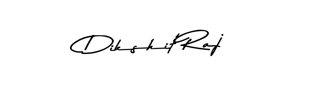 Create a beautiful signature design for name Dikshit Raj. With this signature (Asem Kandis PERSONAL USE) fonts, you can make a handwritten signature for free. Dikshit Raj signature style 9 images and pictures png