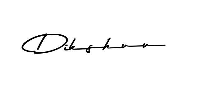 Design your own signature with our free online signature maker. With this signature software, you can create a handwritten (Asem Kandis PERSONAL USE) signature for name Dikshuu. Dikshuu signature style 9 images and pictures png