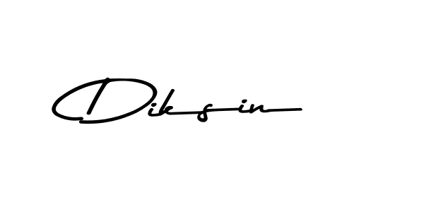 How to make Diksin name signature. Use Asem Kandis PERSONAL USE style for creating short signs online. This is the latest handwritten sign. Diksin signature style 9 images and pictures png