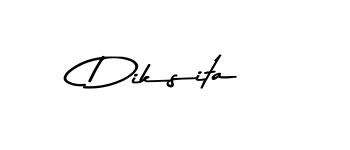 Diksita stylish signature style. Best Handwritten Sign (Asem Kandis PERSONAL USE) for my name. Handwritten Signature Collection Ideas for my name Diksita. Diksita signature style 9 images and pictures png