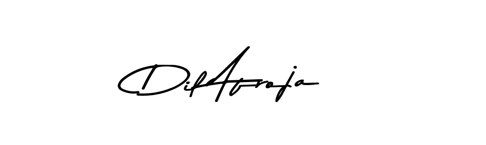 Dil Afroja stylish signature style. Best Handwritten Sign (Asem Kandis PERSONAL USE) for my name. Handwritten Signature Collection Ideas for my name Dil Afroja. Dil Afroja signature style 9 images and pictures png