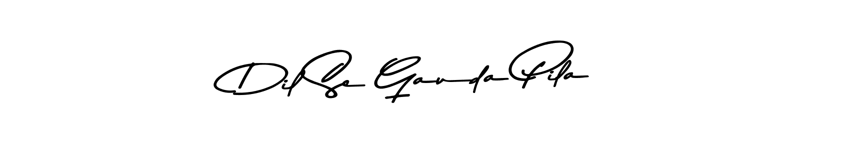 See photos of Dil Se Gauda Pila official signature by Spectra . Check more albums & portfolios. Read reviews & check more about Asem Kandis PERSONAL USE font. Dil Se Gauda Pila signature style 9 images and pictures png