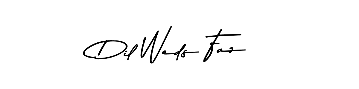 Also we have Dil Weds Faz name is the best signature style. Create professional handwritten signature collection using Asem Kandis PERSONAL USE autograph style. Dil Weds Faz signature style 9 images and pictures png