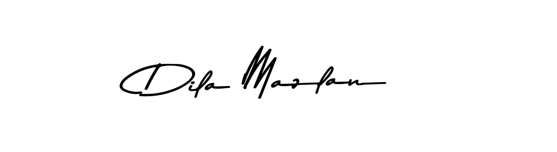 Dila Mazlan stylish signature style. Best Handwritten Sign (Asem Kandis PERSONAL USE) for my name. Handwritten Signature Collection Ideas for my name Dila Mazlan. Dila Mazlan signature style 9 images and pictures png