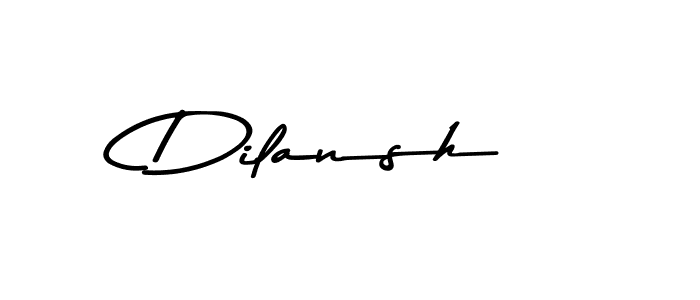 Also we have Dilansh name is the best signature style. Create professional handwritten signature collection using Asem Kandis PERSONAL USE autograph style. Dilansh signature style 9 images and pictures png