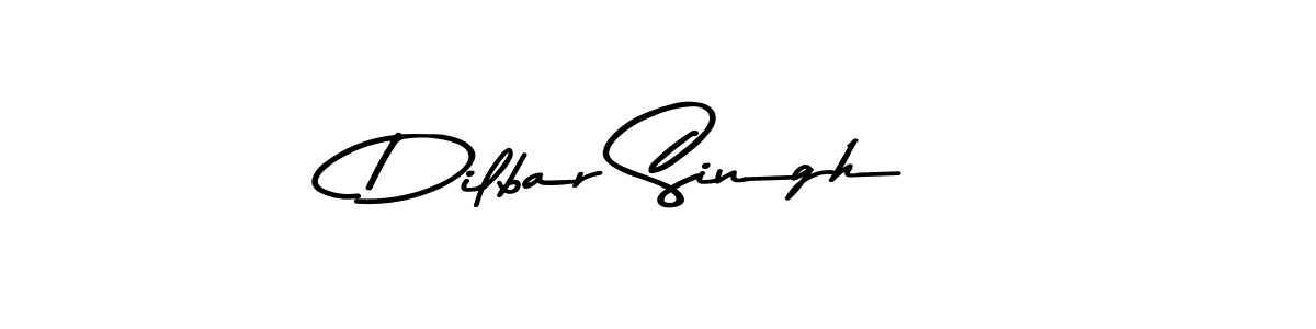 Design your own signature with our free online signature maker. With this signature software, you can create a handwritten (Asem Kandis PERSONAL USE) signature for name Dilbar Singh. Dilbar Singh signature style 9 images and pictures png
