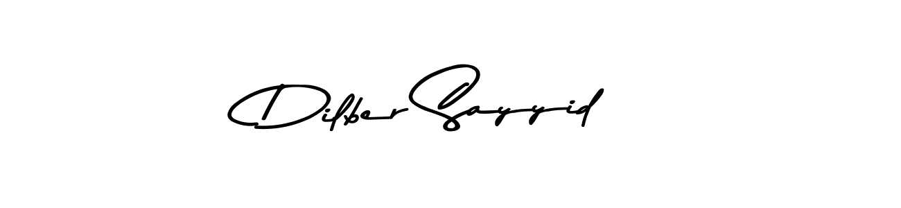 Design your own signature with our free online signature maker. With this signature software, you can create a handwritten (Asem Kandis PERSONAL USE) signature for name Dilber Sayyid. Dilber Sayyid signature style 9 images and pictures png