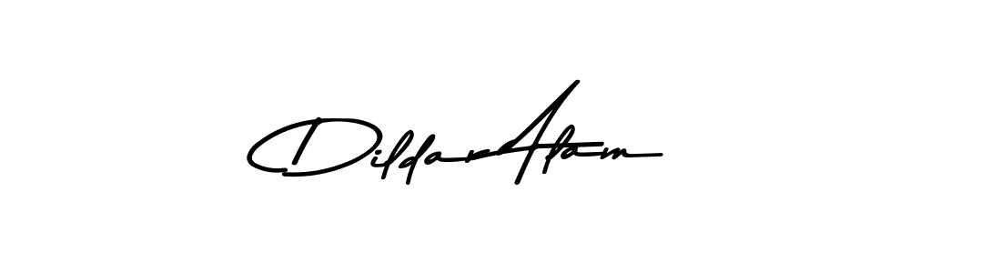 The best way (Asem Kandis PERSONAL USE) to make a short signature is to pick only two or three words in your name. The name Dildar Alam include a total of six letters. For converting this name. Dildar Alam signature style 9 images and pictures png