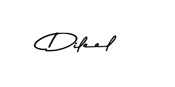 How to make Dileel signature? Asem Kandis PERSONAL USE is a professional autograph style. Create handwritten signature for Dileel name. Dileel signature style 9 images and pictures png