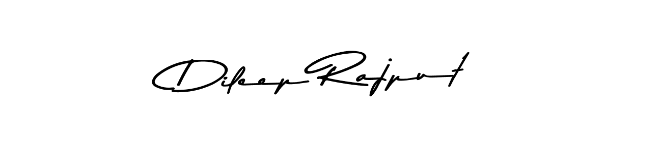 Design your own signature with our free online signature maker. With this signature software, you can create a handwritten (Asem Kandis PERSONAL USE) signature for name Dileep Rajput. Dileep Rajput signature style 9 images and pictures png