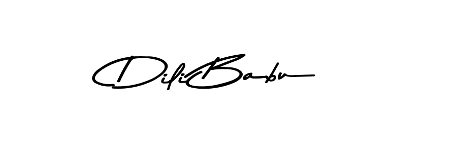 How to make Dili Babu signature? Asem Kandis PERSONAL USE is a professional autograph style. Create handwritten signature for Dili Babu name. Dili Babu signature style 9 images and pictures png