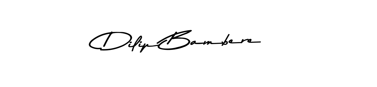 Make a beautiful signature design for name Dilip Bambere. Use this online signature maker to create a handwritten signature for free. Dilip Bambere signature style 9 images and pictures png