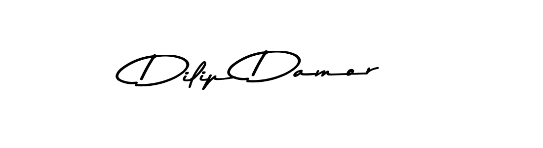 Use a signature maker to create a handwritten signature online. With this signature software, you can design (Asem Kandis PERSONAL USE) your own signature for name Dilip Damor. Dilip Damor signature style 9 images and pictures png