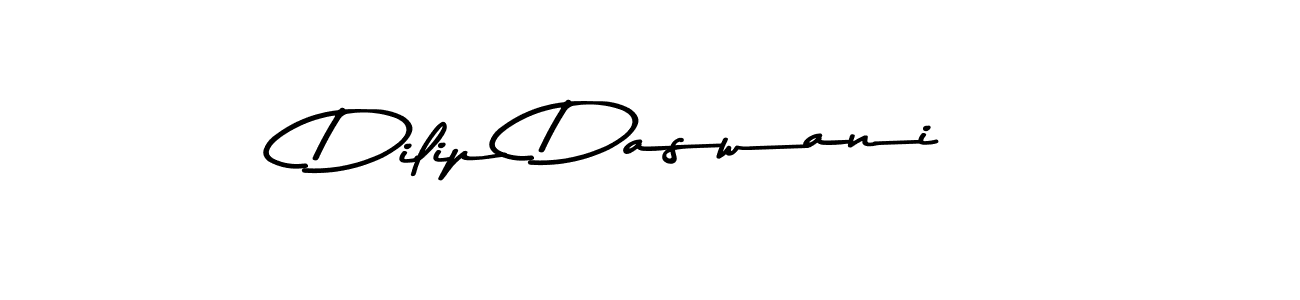 Asem Kandis PERSONAL USE is a professional signature style that is perfect for those who want to add a touch of class to their signature. It is also a great choice for those who want to make their signature more unique. Get Dilip Daswani name to fancy signature for free. Dilip Daswani signature style 9 images and pictures png