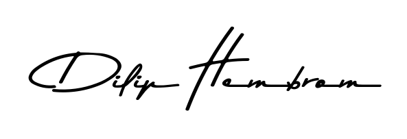 Best and Professional Signature Style for Dilip Hembrom. Asem Kandis PERSONAL USE Best Signature Style Collection. Dilip Hembrom signature style 9 images and pictures png