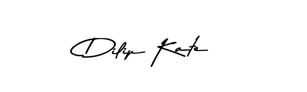 Dilip Kate stylish signature style. Best Handwritten Sign (Asem Kandis PERSONAL USE) for my name. Handwritten Signature Collection Ideas for my name Dilip Kate. Dilip Kate signature style 9 images and pictures png
