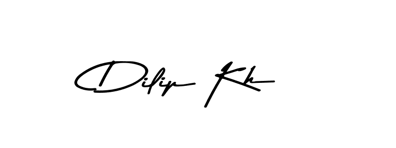You should practise on your own different ways (Asem Kandis PERSONAL USE) to write your name (Dilip Kh) in signature. don't let someone else do it for you. Dilip Kh signature style 9 images and pictures png