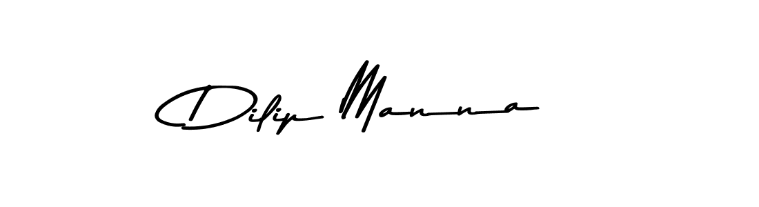 Design your own signature with our free online signature maker. With this signature software, you can create a handwritten (Asem Kandis PERSONAL USE) signature for name Dilip Manna. Dilip Manna signature style 9 images and pictures png
