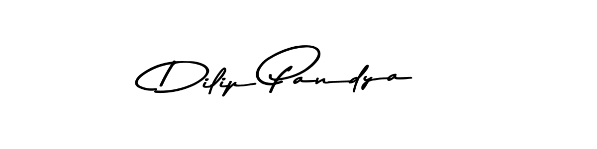 Dilip Pandya stylish signature style. Best Handwritten Sign (Asem Kandis PERSONAL USE) for my name. Handwritten Signature Collection Ideas for my name Dilip Pandya. Dilip Pandya signature style 9 images and pictures png