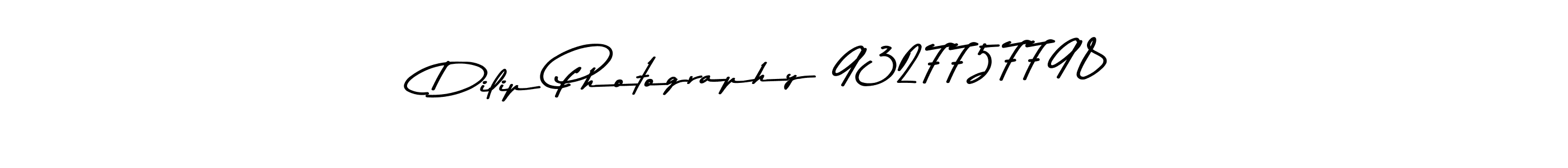 Make a beautiful signature design for name Dilip Photography 9327757798. With this signature (Asem Kandis PERSONAL USE) style, you can create a handwritten signature for free. Dilip Photography 9327757798 signature style 9 images and pictures png