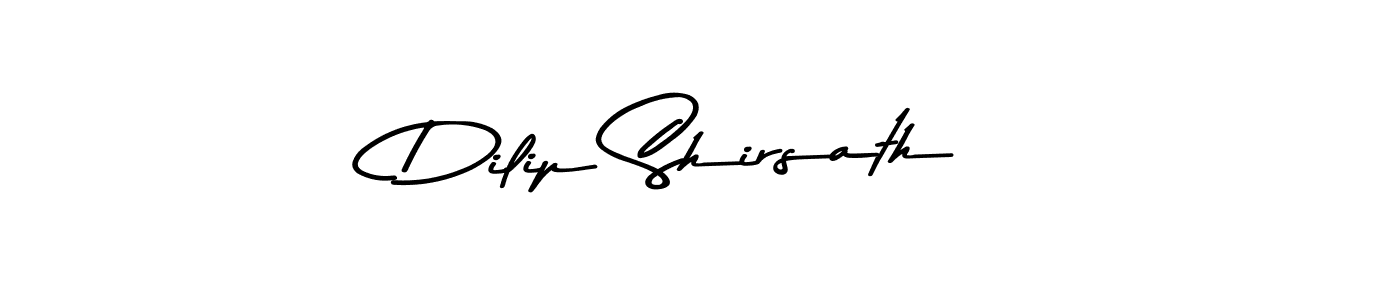 if you are searching for the best signature style for your name Dilip Shirsath. so please give up your signature search. here we have designed multiple signature styles  using Asem Kandis PERSONAL USE. Dilip Shirsath signature style 9 images and pictures png