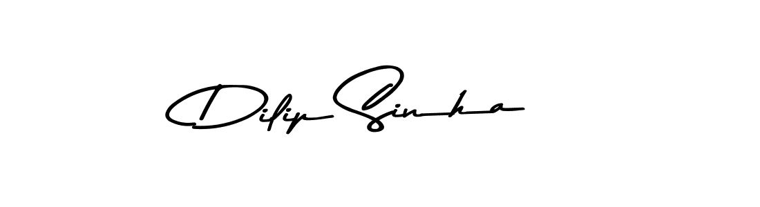 How to make Dilip Sinha signature? Asem Kandis PERSONAL USE is a professional autograph style. Create handwritten signature for Dilip Sinha name. Dilip Sinha signature style 9 images and pictures png