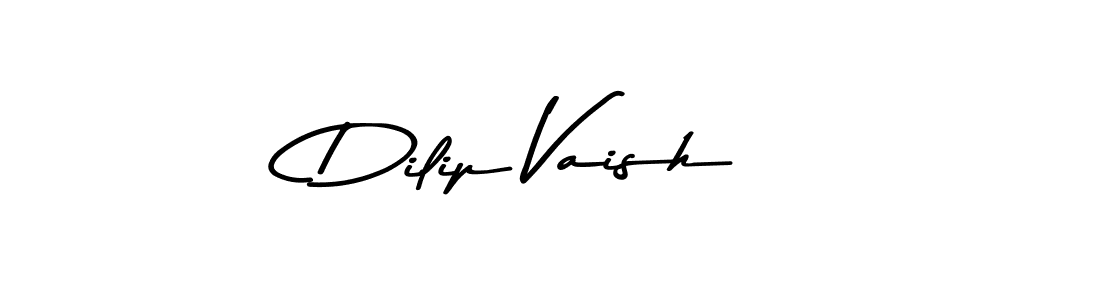 Dilip Vaish stylish signature style. Best Handwritten Sign (Asem Kandis PERSONAL USE) for my name. Handwritten Signature Collection Ideas for my name Dilip Vaish. Dilip Vaish signature style 9 images and pictures png