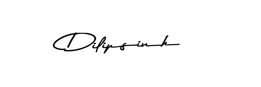 Make a beautiful signature design for name Dilipsinh. With this signature (Asem Kandis PERSONAL USE) style, you can create a handwritten signature for free. Dilipsinh signature style 9 images and pictures png