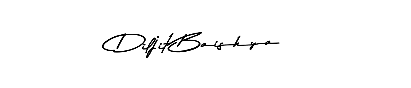 Design your own signature with our free online signature maker. With this signature software, you can create a handwritten (Asem Kandis PERSONAL USE) signature for name Diljit Baishya. Diljit Baishya signature style 9 images and pictures png