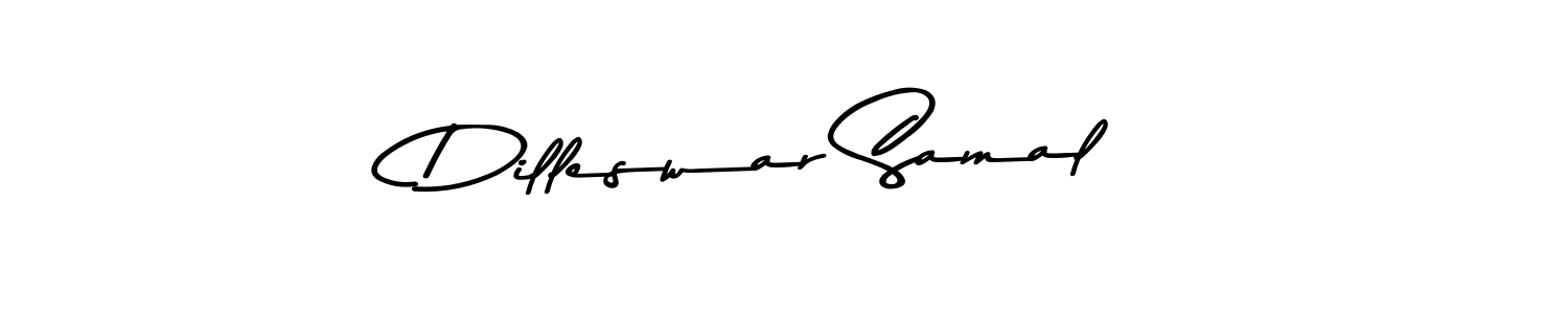 Create a beautiful signature design for name Dilleswar Samal. With this signature (Asem Kandis PERSONAL USE) fonts, you can make a handwritten signature for free. Dilleswar Samal signature style 9 images and pictures png