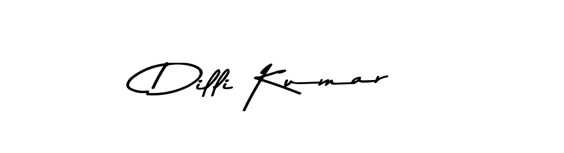 Make a beautiful signature design for name Dilli Kumar. With this signature (Asem Kandis PERSONAL USE) style, you can create a handwritten signature for free. Dilli Kumar signature style 9 images and pictures png