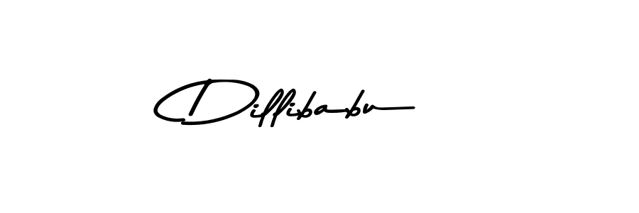 Design your own signature with our free online signature maker. With this signature software, you can create a handwritten (Asem Kandis PERSONAL USE) signature for name Dillibabu. Dillibabu signature style 9 images and pictures png