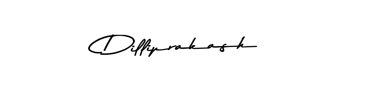 Make a beautiful signature design for name Dilliprakash. With this signature (Asem Kandis PERSONAL USE) style, you can create a handwritten signature for free. Dilliprakash signature style 9 images and pictures png