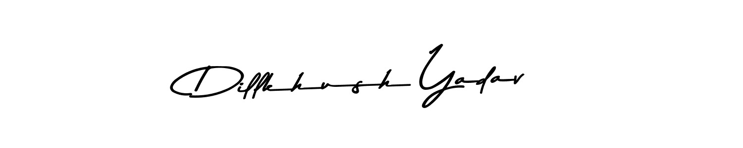 Use a signature maker to create a handwritten signature online. With this signature software, you can design (Asem Kandis PERSONAL USE) your own signature for name Dillkhush Yadav. Dillkhush Yadav signature style 9 images and pictures png