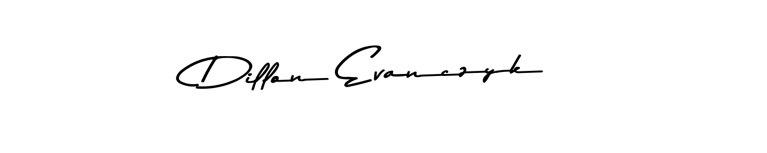 Dillon Evanczyk stylish signature style. Best Handwritten Sign (Asem Kandis PERSONAL USE) for my name. Handwritten Signature Collection Ideas for my name Dillon Evanczyk. Dillon Evanczyk signature style 9 images and pictures png