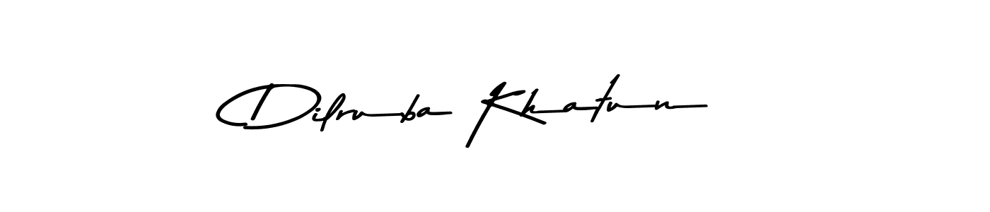Create a beautiful signature design for name Dilruba Khatun. With this signature (Asem Kandis PERSONAL USE) fonts, you can make a handwritten signature for free. Dilruba Khatun signature style 9 images and pictures png