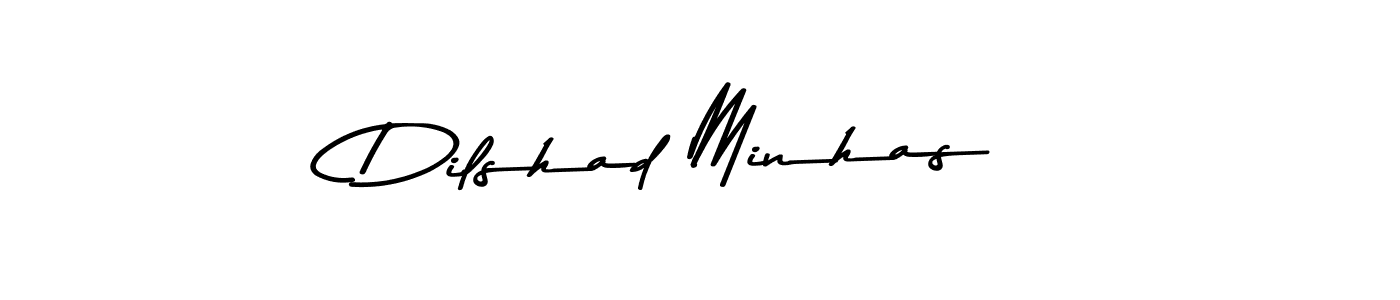 Similarly Asem Kandis PERSONAL USE is the best handwritten signature design. Signature creator online .You can use it as an online autograph creator for name Dilshad Minhas. Dilshad Minhas signature style 9 images and pictures png