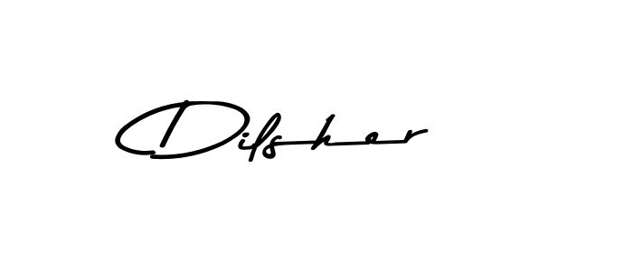 Use a signature maker to create a handwritten signature online. With this signature software, you can design (Asem Kandis PERSONAL USE) your own signature for name Dilsher. Dilsher signature style 9 images and pictures png