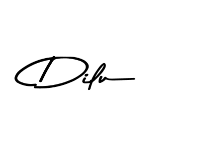 Use a signature maker to create a handwritten signature online. With this signature software, you can design (Asem Kandis PERSONAL USE) your own signature for name Dilu. Dilu signature style 9 images and pictures png