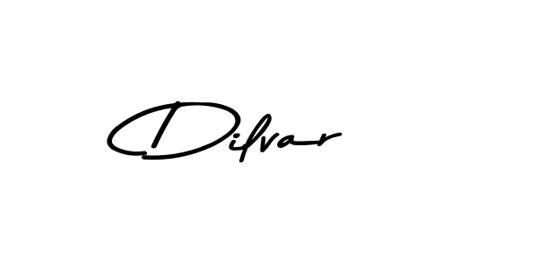 Create a beautiful signature design for name Dilvar. With this signature (Asem Kandis PERSONAL USE) fonts, you can make a handwritten signature for free. Dilvar signature style 9 images and pictures png