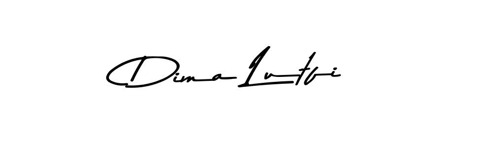 Make a short Dima Lutfi signature style. Manage your documents anywhere anytime using Asem Kandis PERSONAL USE. Create and add eSignatures, submit forms, share and send files easily. Dima Lutfi signature style 9 images and pictures png
