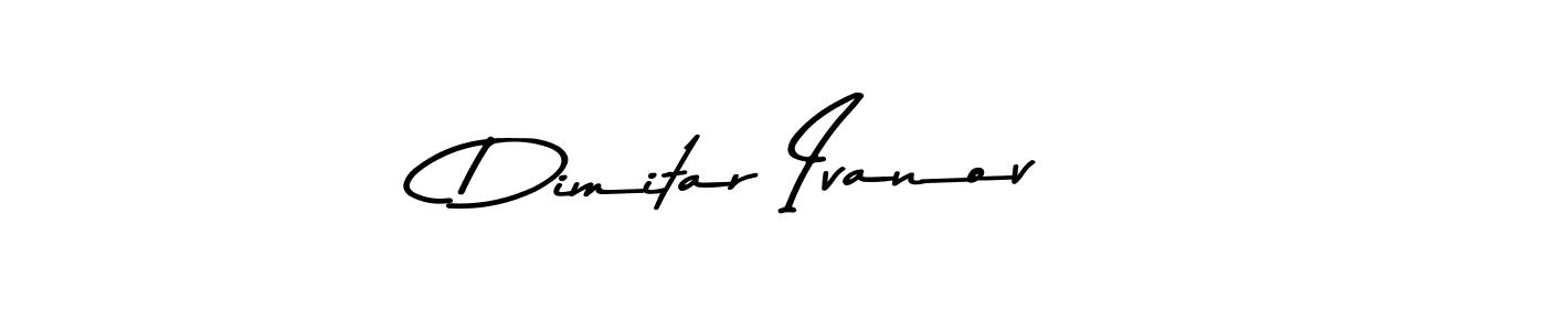 Create a beautiful signature design for name Dimitar Ivanov. With this signature (Asem Kandis PERSONAL USE) fonts, you can make a handwritten signature for free. Dimitar Ivanov signature style 9 images and pictures png
