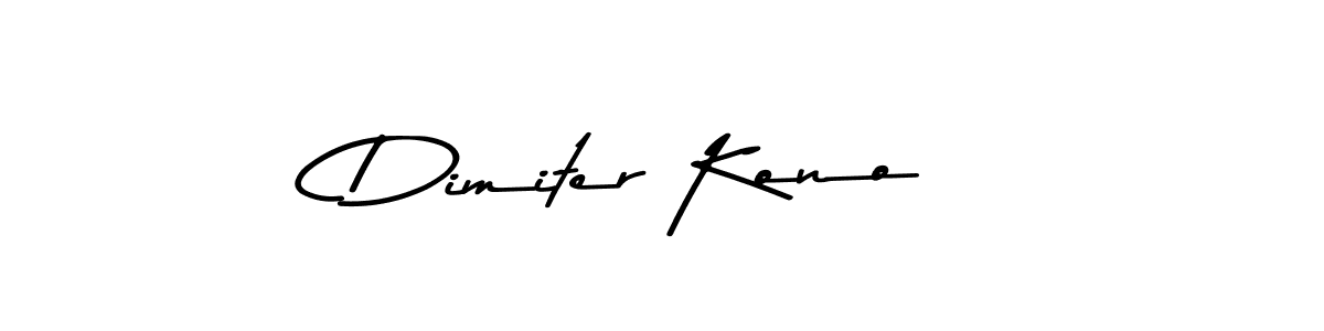 Design your own signature with our free online signature maker. With this signature software, you can create a handwritten (Asem Kandis PERSONAL USE) signature for name Dimiter Kono. Dimiter Kono signature style 9 images and pictures png