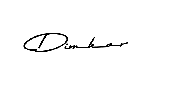 Create a beautiful signature design for name Dimkar. With this signature (Asem Kandis PERSONAL USE) fonts, you can make a handwritten signature for free. Dimkar signature style 9 images and pictures png