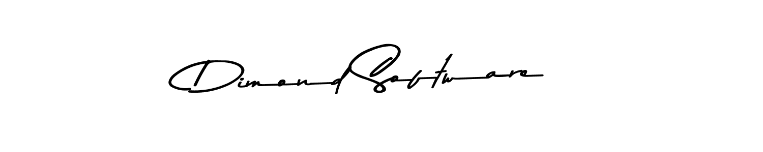 Design your own signature with our free online signature maker. With this signature software, you can create a handwritten (Asem Kandis PERSONAL USE) signature for name Dimond Software. Dimond Software signature style 9 images and pictures png