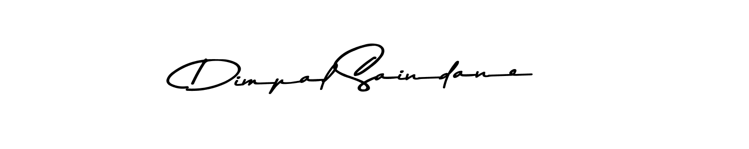 The best way (Asem Kandis PERSONAL USE) to make a short signature is to pick only two or three words in your name. The name Dimpal Saindane include a total of six letters. For converting this name. Dimpal Saindane signature style 9 images and pictures png