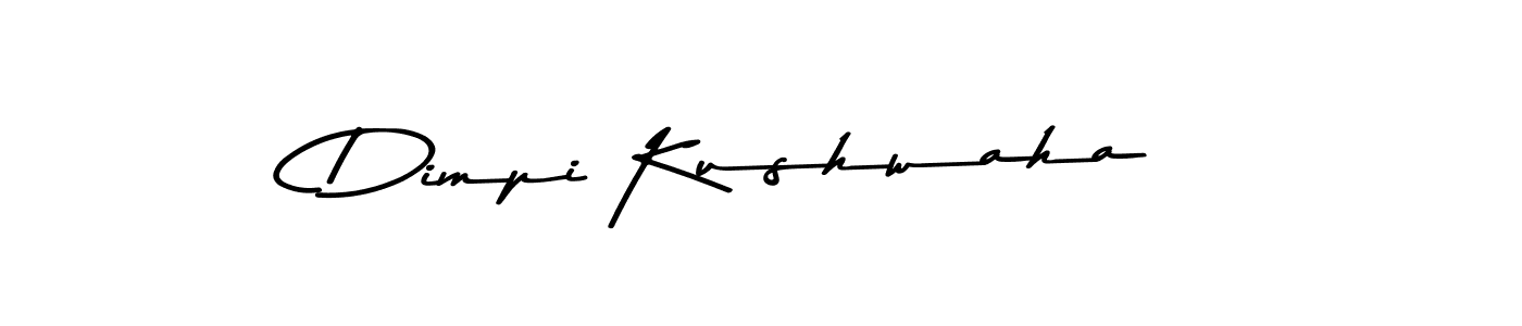 Also You can easily find your signature by using the search form. We will create Dimpi Kushwaha name handwritten signature images for you free of cost using Asem Kandis PERSONAL USE sign style. Dimpi Kushwaha signature style 9 images and pictures png