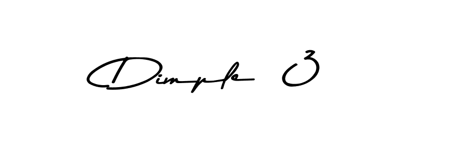 Make a beautiful signature design for name Dimple <3. With this signature (Asem Kandis PERSONAL USE) style, you can create a handwritten signature for free. Dimple <3 signature style 9 images and pictures png