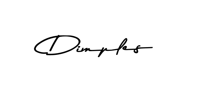 Create a beautiful signature design for name Dimples. With this signature (Asem Kandis PERSONAL USE) fonts, you can make a handwritten signature for free. Dimples signature style 9 images and pictures png