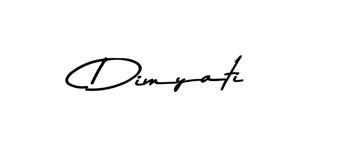 Use a signature maker to create a handwritten signature online. With this signature software, you can design (Asem Kandis PERSONAL USE) your own signature for name Dimyati. Dimyati signature style 9 images and pictures png